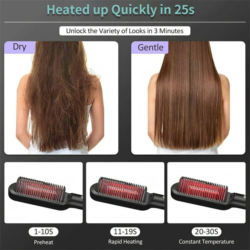 Hair Straightener Brush