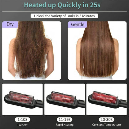 Hair Straightener Brush